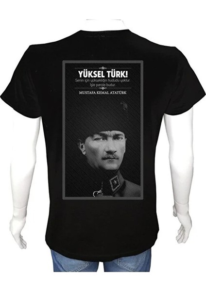 Mr.thınker Regular Unisex T-Shirt Siyah 'atatürk/cehaletle Savaş' 2baskılı fiyatları