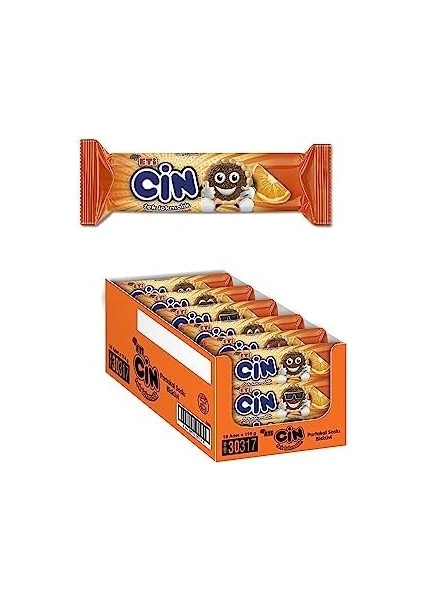 Eti Cin Lokmalık Portakallı Bisküvi 114 G x 18 Adet fiyatları