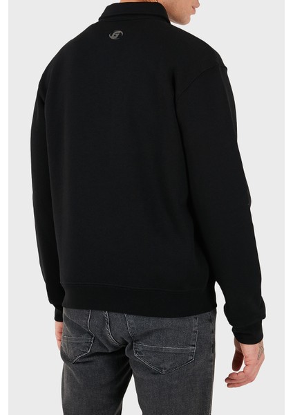 Nicco Pamuklu Regular Fit Logolu Sweat Z5BQ15K9V31 Erkek Sweat Z5BQ15 K9V31 Jblk