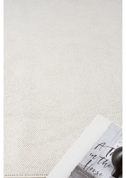 Krem Beyaz Iskandinav Bukleli Yumuşak Modern Minimalist Salon Koridor Mutfak Çocuk Oturma Odası Halısı