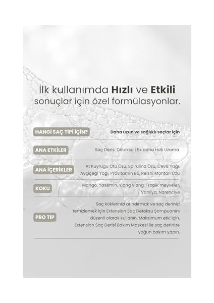 Matsu Professional Extension, Hızlı Uzamaya Yardımcı Saç Derisi Bakım Şampuanı, 350 ml fiyatları