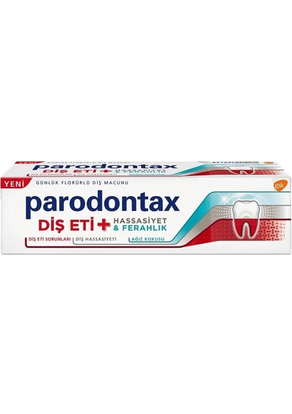 Parodontax Diş Eti + Hassasiyet & Ferahlık Diş Macunu 75 ml fiyatları