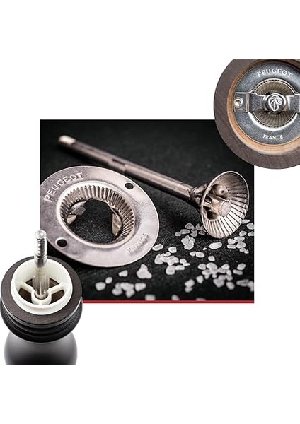 Paris Manuel Tuz Değirmeni, Klasik Öğütme Ayarı, Yükseklik: 22 Cm, Ahşap, Kahverengi, 870422/SME/1 fiyatları