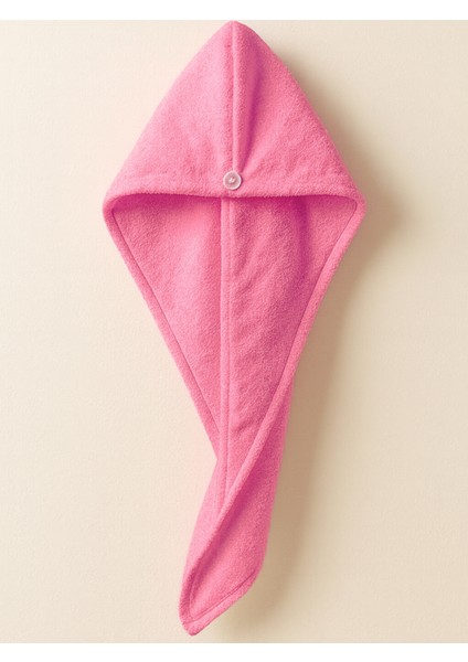 Pamuklu Saç Kurutma Bonesi,saç Kurutma Havlusu | Yumuşak ve Süper Emici | Düğmeli | fırsatları