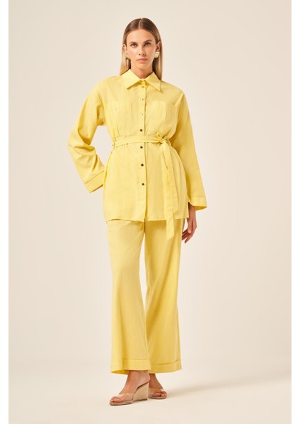 Kadın Ikili Takım Sarı 31159 fırsatları