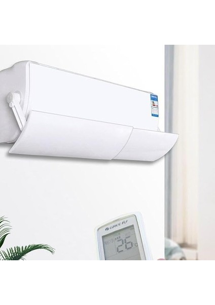 Ayarlanabilir Split Klima Deflektörü Hava Yönlendirme Dağıtma Aparatı Klima Perdesi