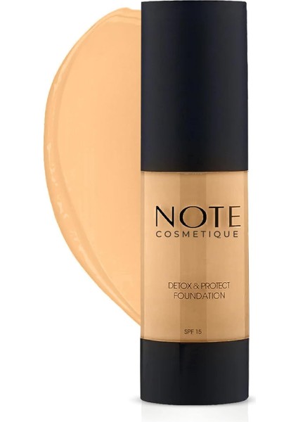 Note Detox & Protect 04 Sand Canlandırıcı Etkili Spf 15 Kapatıcı Fondöten modelleri
