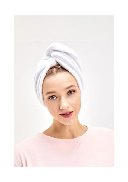 Pamuk Beyaz Havlu Saç Kurutma Kafa Havlusu Duş Islak Saç Kurulama modelleri