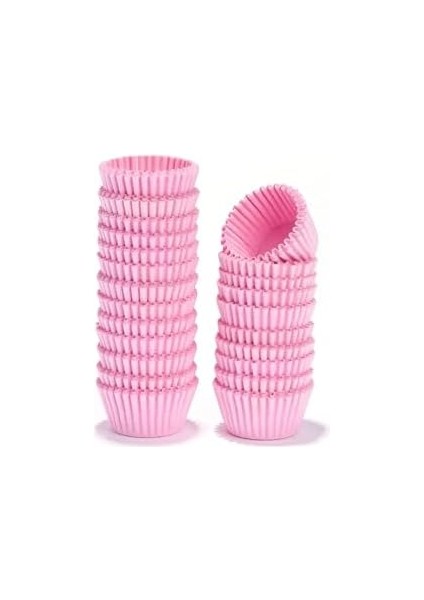 200 Adet Mini Boy Pembe Truff Çikolata Kağıdı, Lokum Kağıdı, Muffin Kek Kalıbı 30X20 mm Doğum Günü Parti Dekorasyonu Için fiyatları