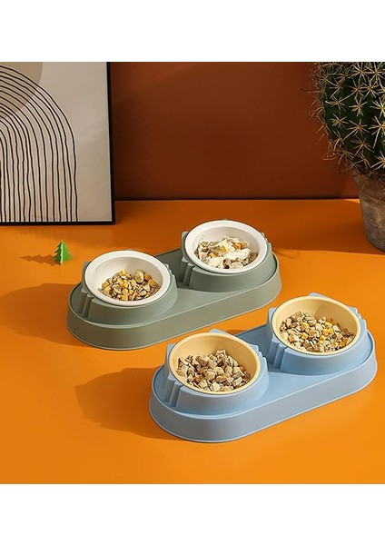 Mikopet Çift Bölmeli Mama ve Su Kabı modelleri