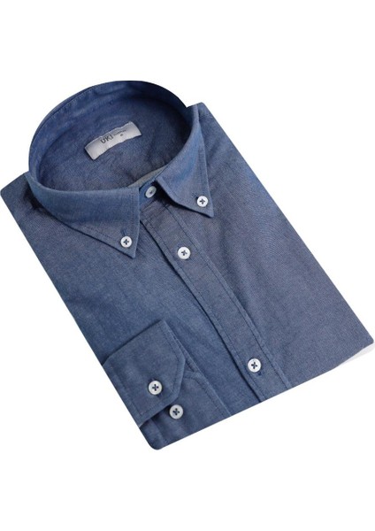 Mavi Comfort Fit Uzun Kol Oxford Klasik Gömlek fiyatları