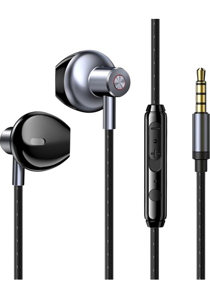 3.5mm Girişli Mikrofonlu Kablolu Kulak Içi Kulaklık