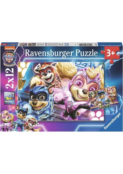 2X12 Parça Puz Paw Patrol