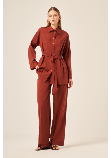 Kadın Ikili Takım Bordo 31159