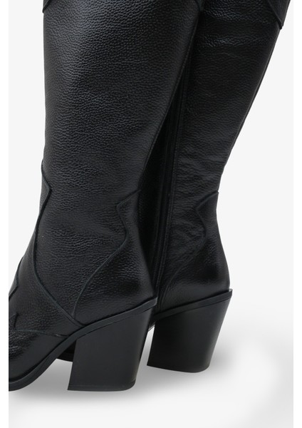 Drayze Kadın Hakiki Deri Günlük Çizme Siyah fırsatları