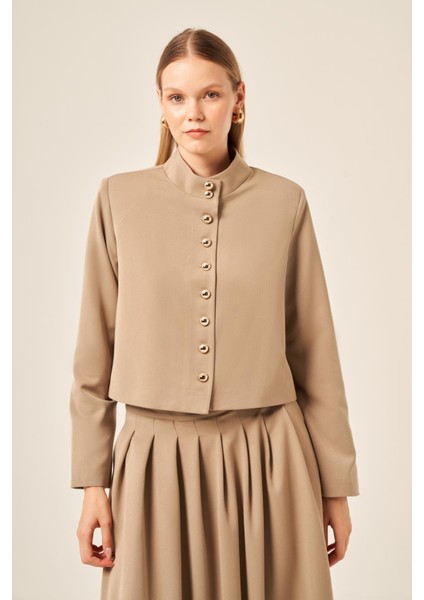 Kadin Zeus Etekli Takım Beige 31207 indirimleri