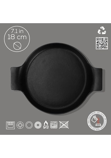 Döküm Mini Yuvarlak, Çap 18, Tava fiyatları