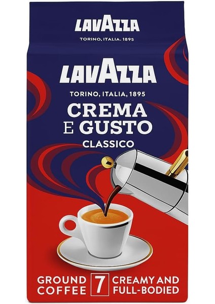 Fresh & Honest Lavazza Crema E Gusto Classico Paket Filtre Kahve 250GR fiyatları