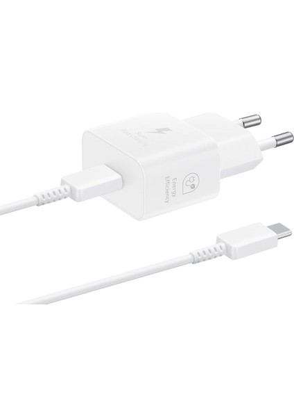 25W USB C Şarj Cihazı Şarj Cihazı Beyaz