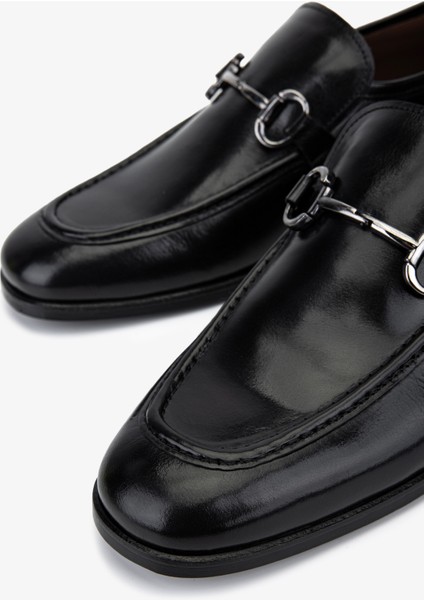 Erkek Hakiki Deri Siyah Klasik Ayakkabı 477 72801 Erk Ayk Y25 Sıyah Bfl modelleri