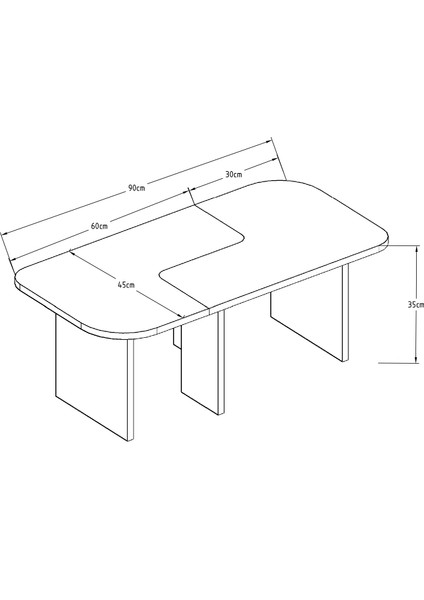 Iris Modüler Orta Sehpa – Modern Tasarım, Çok Amaçlı Kullanım Sehpa indirimleri