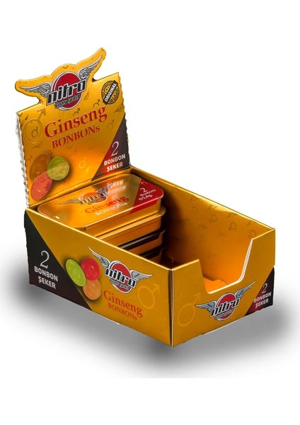 Nitromax Ginseng Bonbon 12'li 3 gr