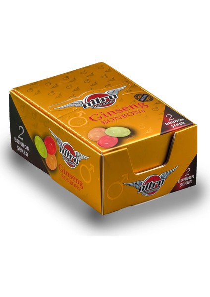 Nitromax Ginseng Bonbon 12'li 3 gr fiyatları