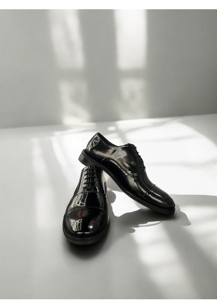 LFR-P2030 Rugan Baglı Klasık Ayakkabı Siyah modelleri