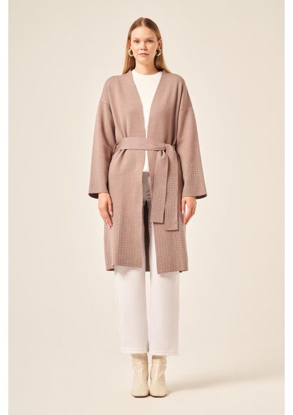 Ftz Kadın Taş Detaylı Giycık Sütlü Kahve 20833 fırsatları