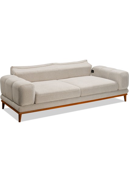 Sante Üçlü Koltuk Krem fırsatları