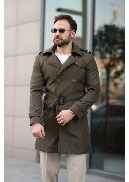 Apoletli Kemerli Trençkot modelleri