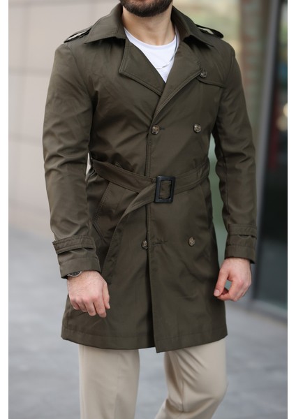 Apoletli Kemerli Trençkot fırsatları