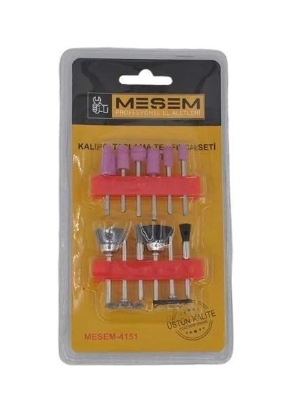 12LI Kalıpçı Taşlama Uçları Seti Tel Fırça Gravür Uçları Seti