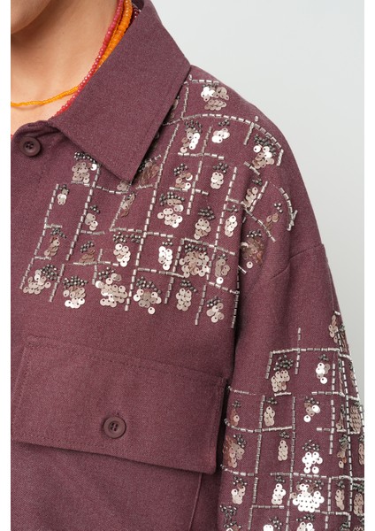 Kadın Robası ve Kolları Nakış - Boncuk Işlemeli Ceket modelleri