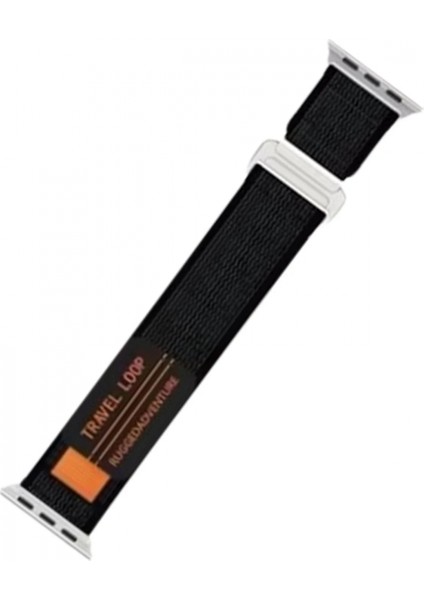 Apple Watch 38MM Alice Kumaş Kordon - Siyah