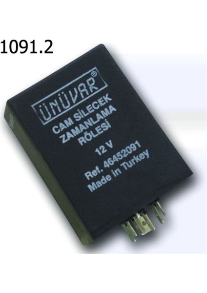 UNUVAR1091-2 - Silecek Zamanlama Rölesı Uno Dks 12V