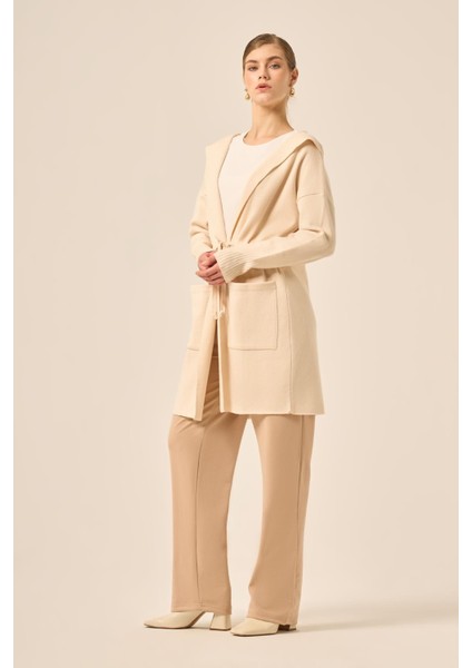 Ftz Kadın Kendinden Bağlamalı Hırka Taş 20727 fiyatları