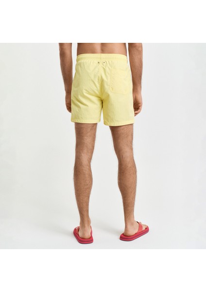 Erkek Sarı Regular Fit Mayo Şort modelleri