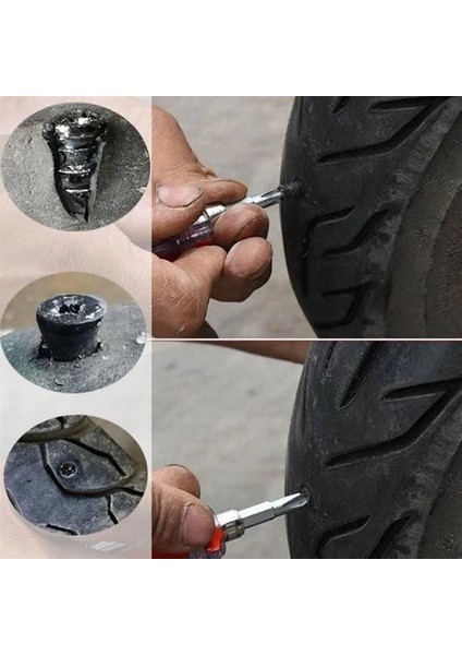10 Adet Çok Amaçlı Kolay Kullanılabilir Araba Lastiği Tamir Kauçuğu indirimleri