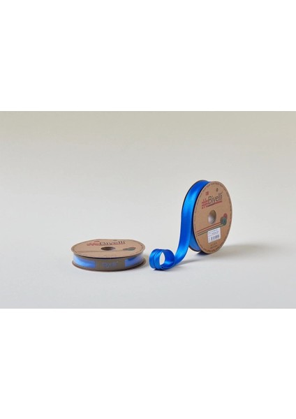 Leyloş Saten Katlı 020 Saks 2 cm 25 Metre %100 Polyester