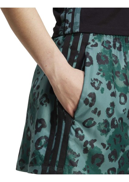 All Over Print Ski Kadın Yeşil Etek indirimleri