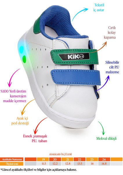 Royzo Cırtlı Işıklı Kız Çocuk Spor Ayakkabı fiyatları