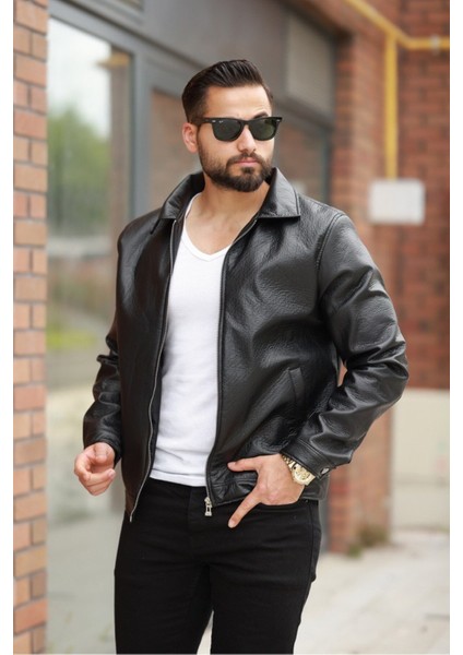 Ultra Hafif Astarlı Deri Ceket