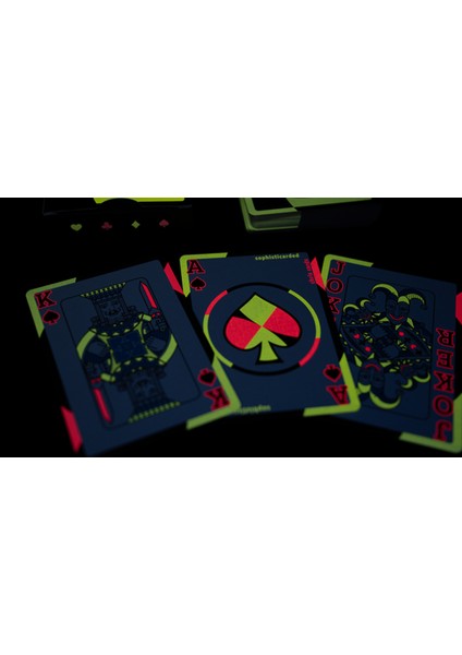 Chris Cards Covered Circle Glow Oyun Kartı