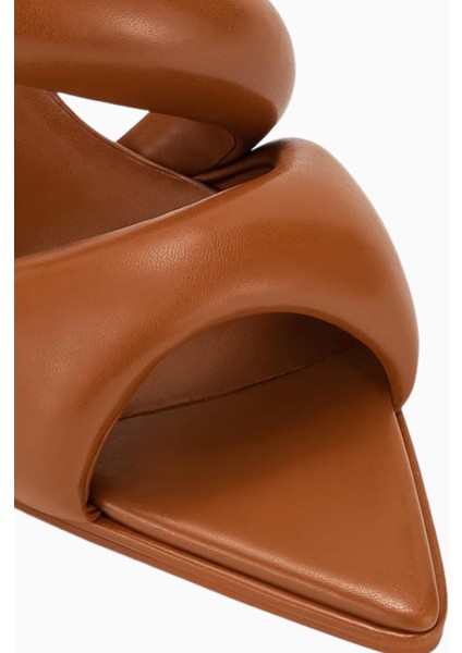 Sara Vegan Deri Kadın Mules fiyatları