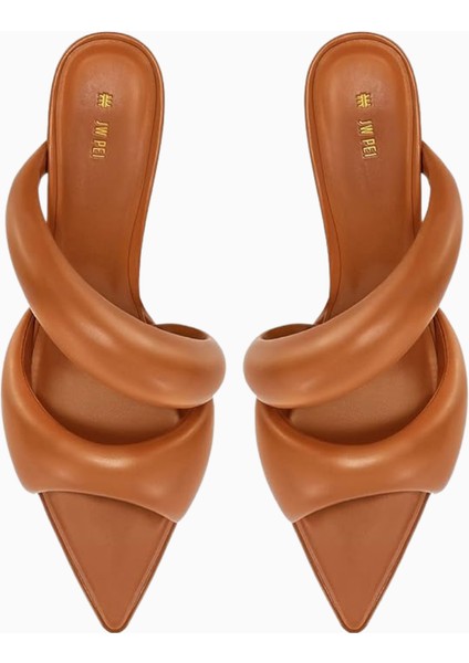 Sara Vegan Deri Kadın Mules modelleri