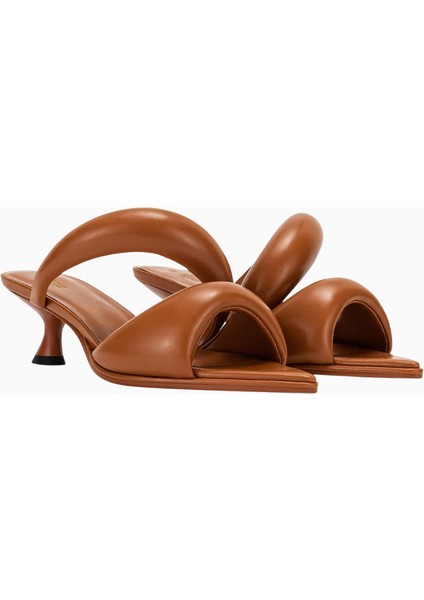 Sara Vegan Deri Kadın Mules fırsatları