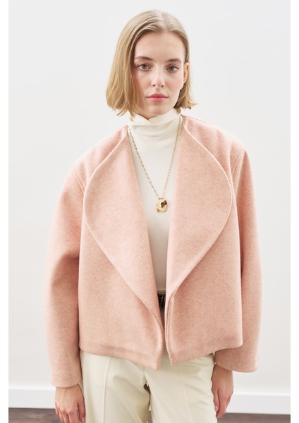 Yünlü Kısa Ceket Şeftali fiyatları