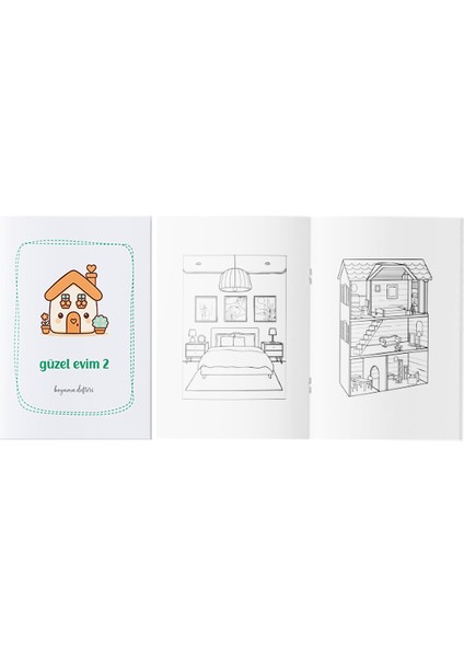 Güzel Evim Boyama Kitabı 2