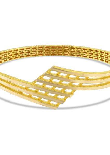 Altın Tasarım Kelepçe - 14K